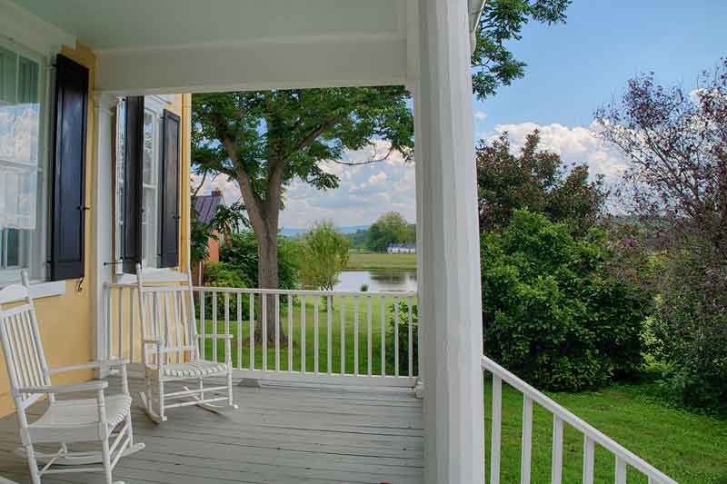 porch at lovell